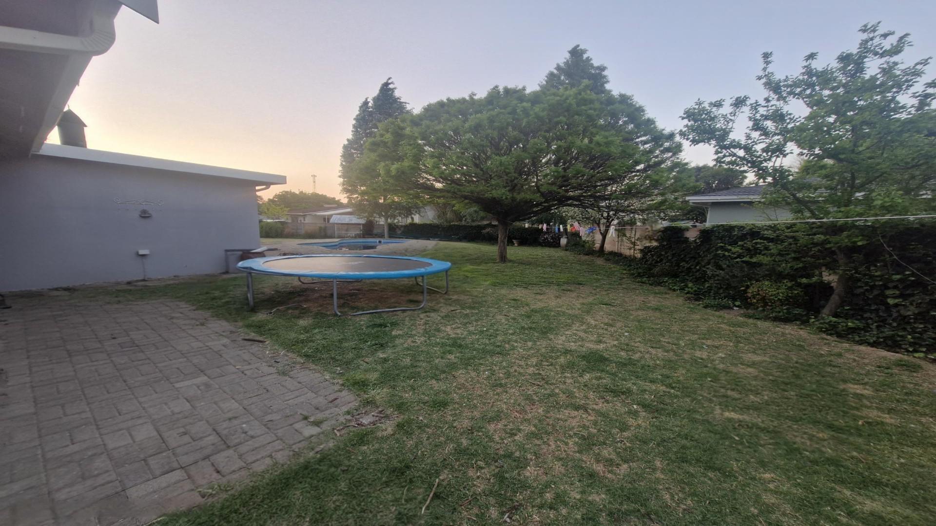 Backyard of property in Harrismith