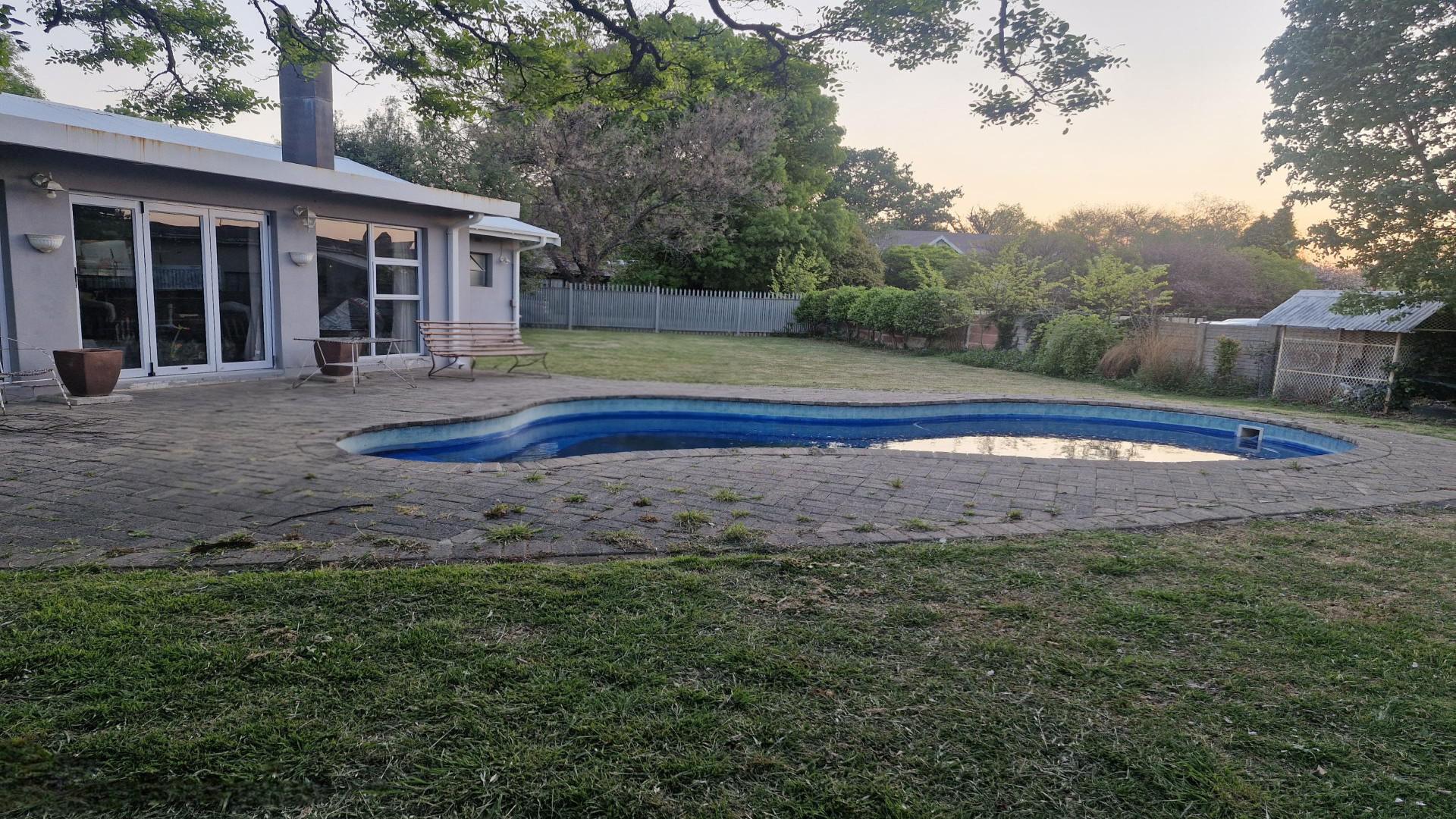 Backyard of property in Harrismith