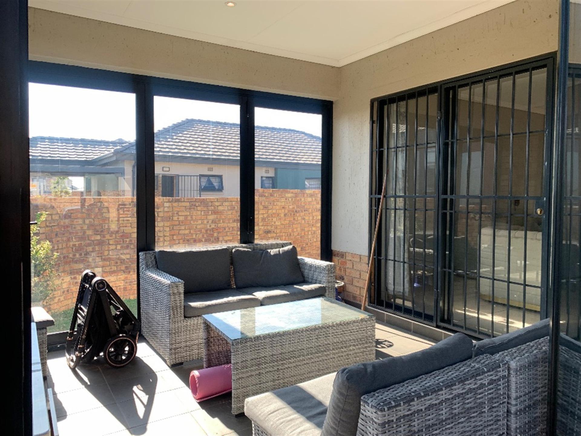 Patio of property in Cosmo City