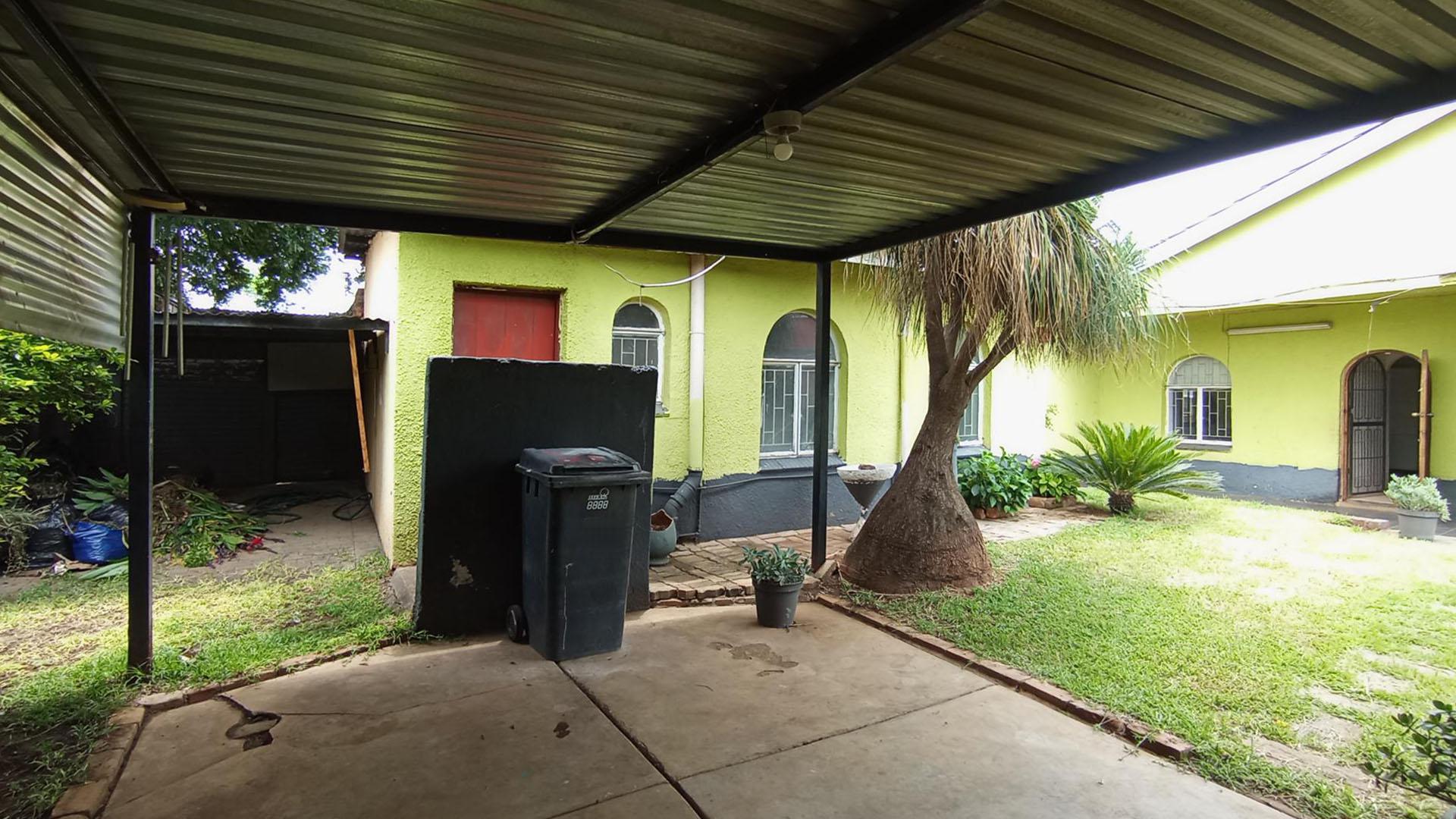 Backyard of property in Danville