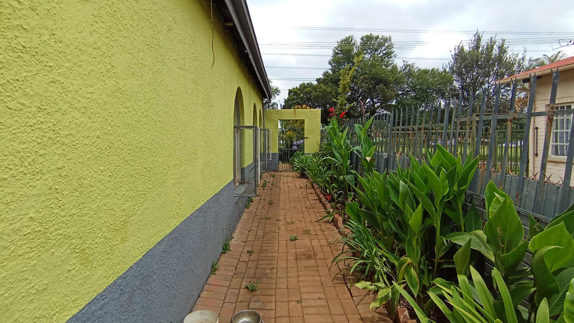 Backyard of property in Danville