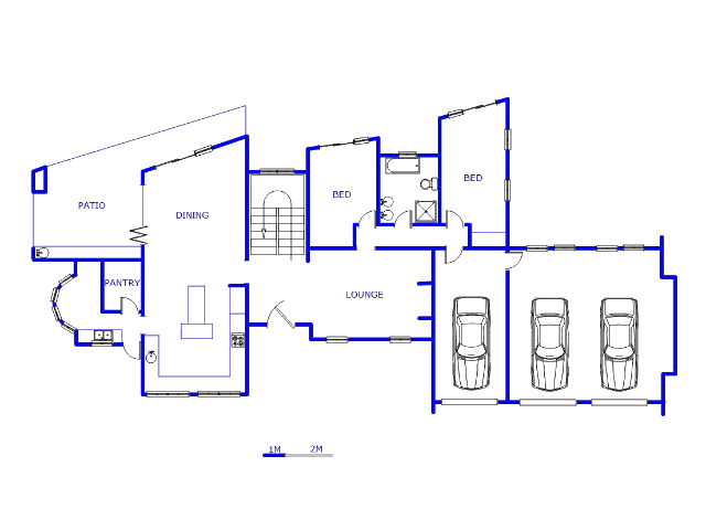 Floor plan of the property in Rietvlei View Country Estates