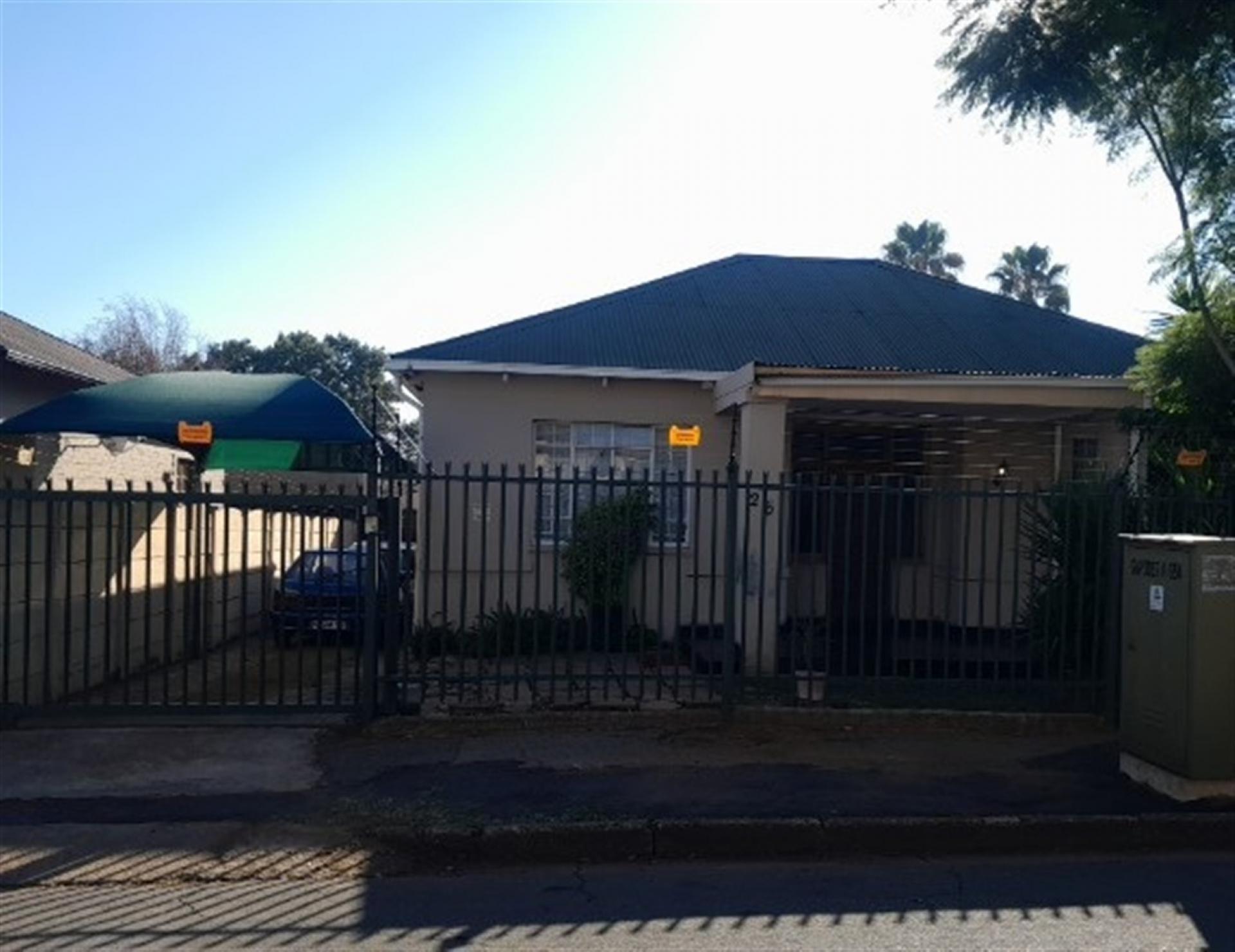 Front View of property in Kensington - JHB