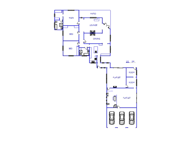 Floor plan of the property in Heidelberg - GP