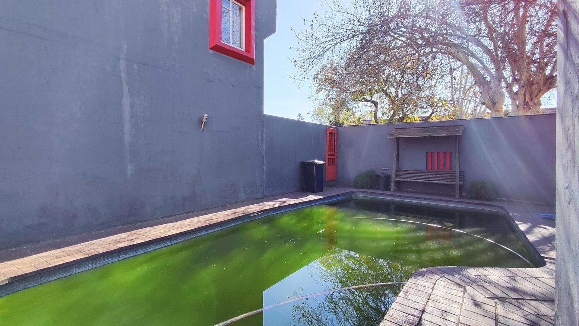 Backyard of property in Benoni