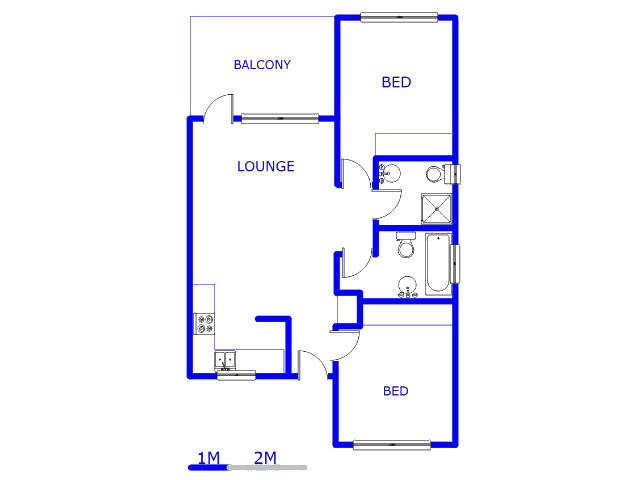 Ground Floor - 78m2 of property for sale in Honey Park