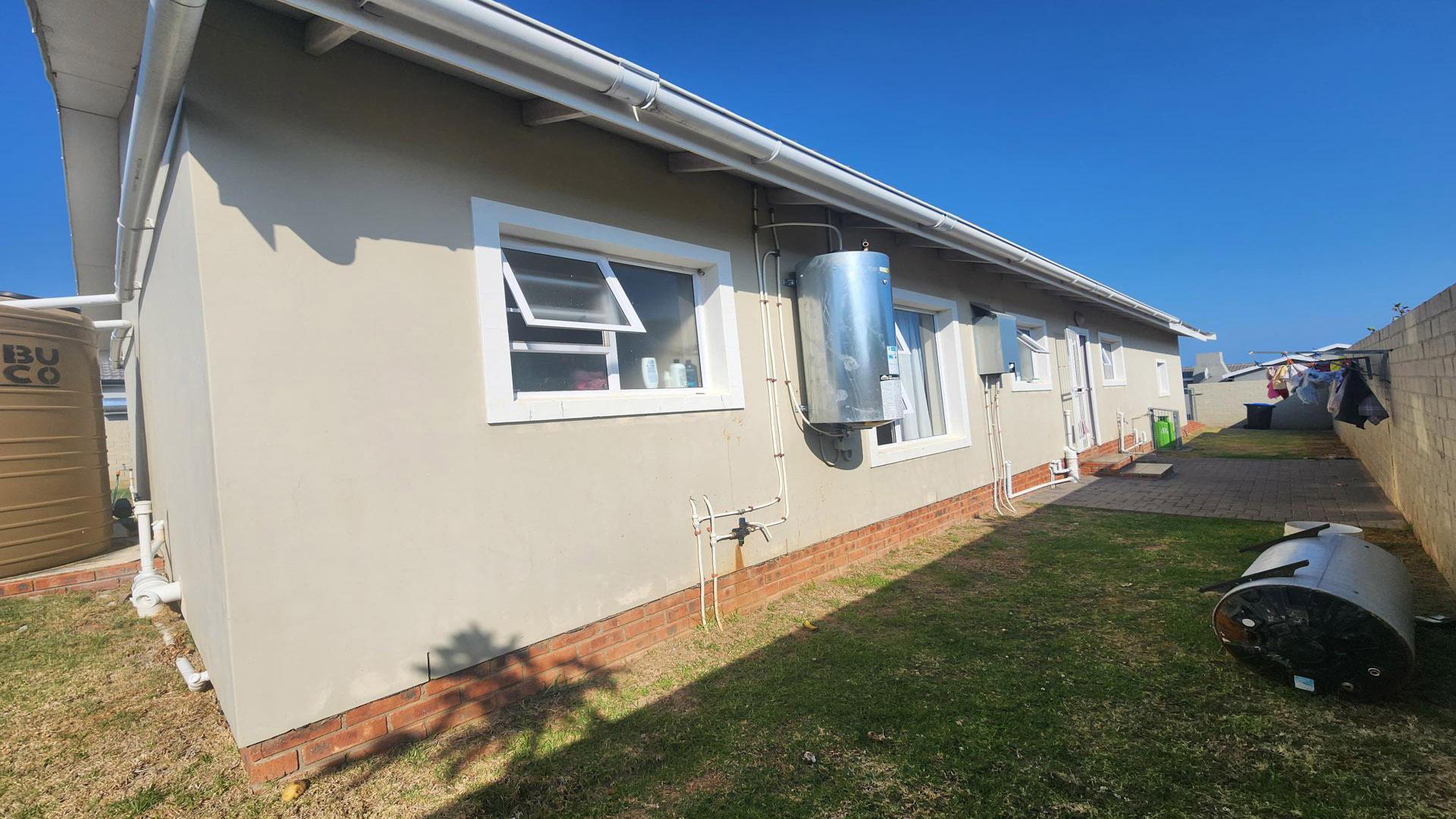 Backyard of property in Fountains Estate