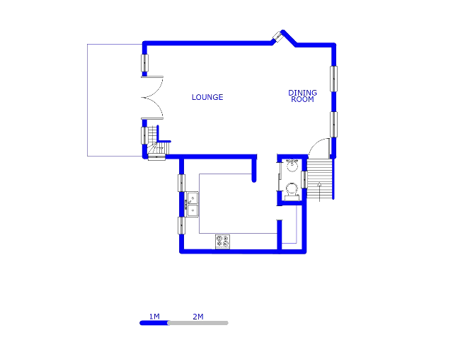 Floor plan of the property in Brooklands Lifestyle Estate