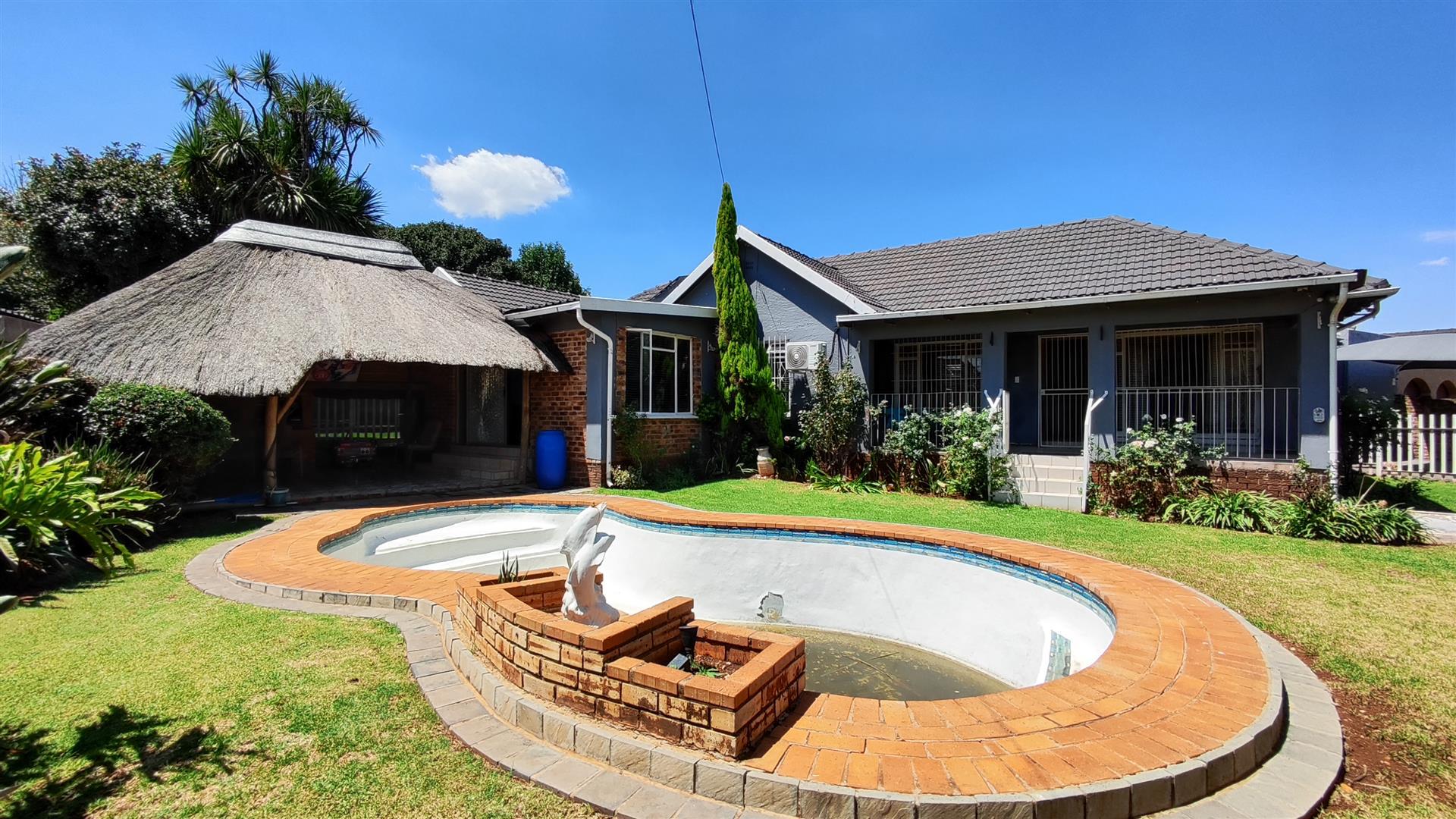 Backyard of property in Klopperpark