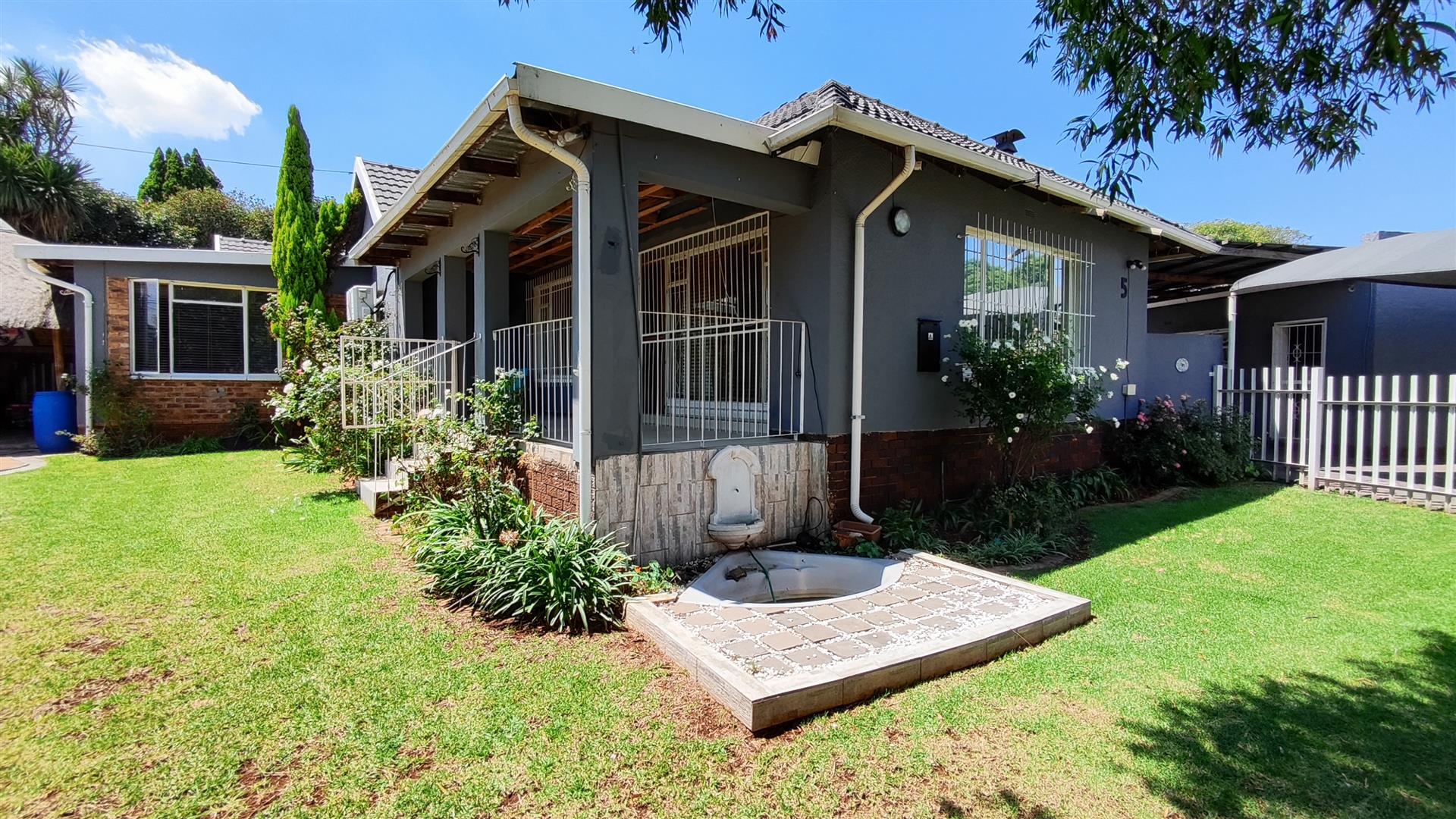 Backyard of property in Klopperpark