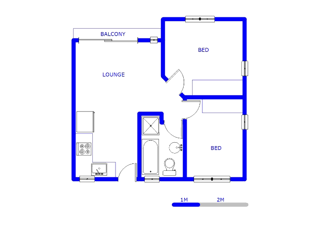 Ground Floor - 44m2 of property for sale in Klippoortje