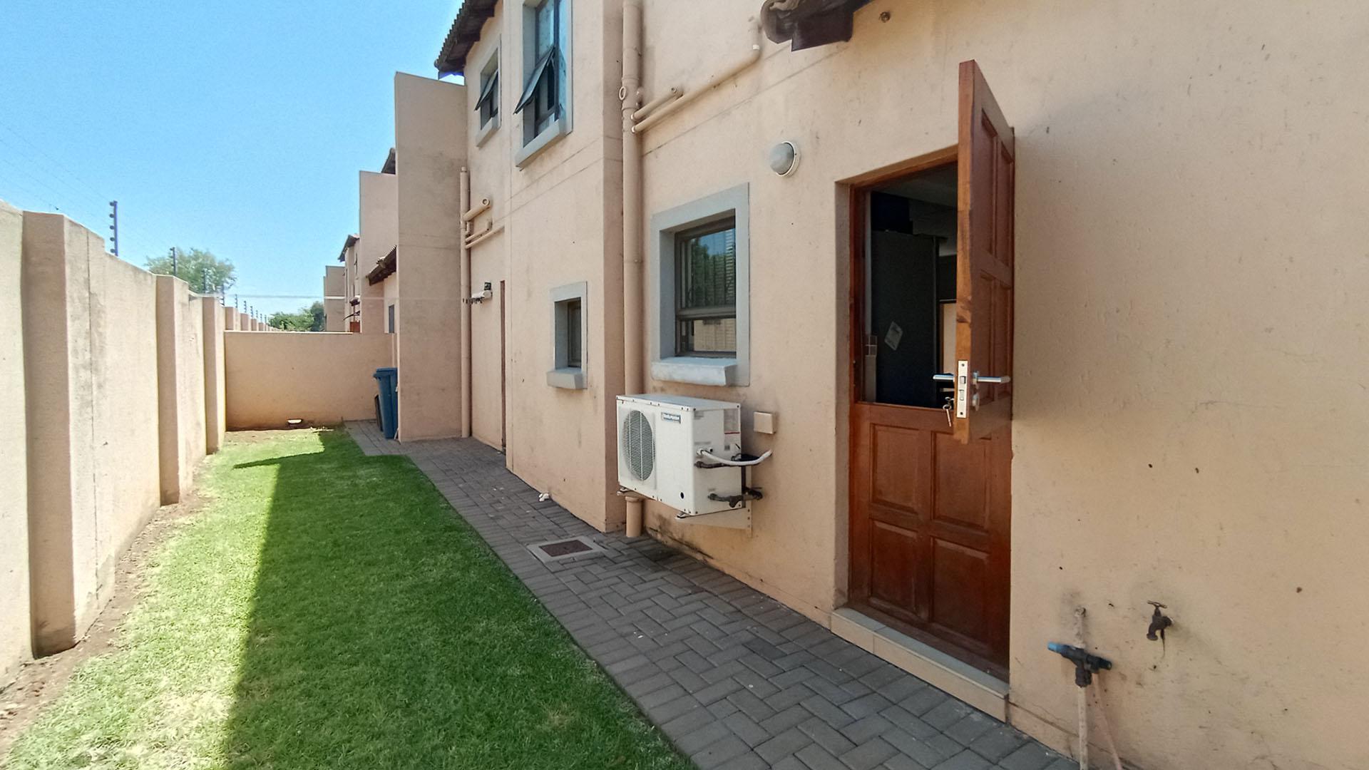 Backyard of property in Montana