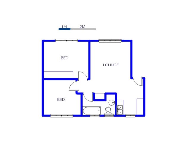 Ground Floor - 57m2 of property for sale in Sharon Park