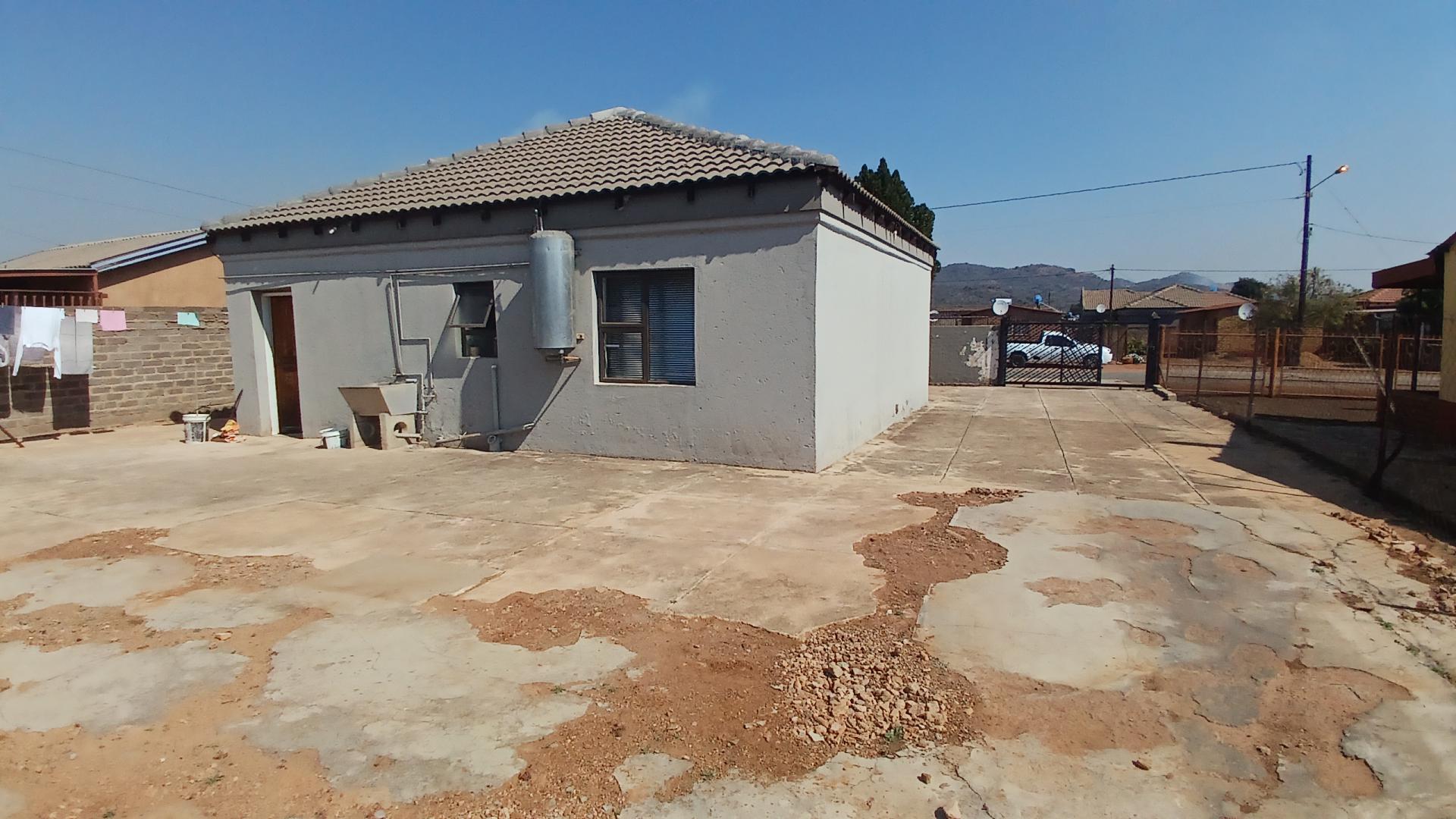 Backyard of property in Ga-Rankuwa