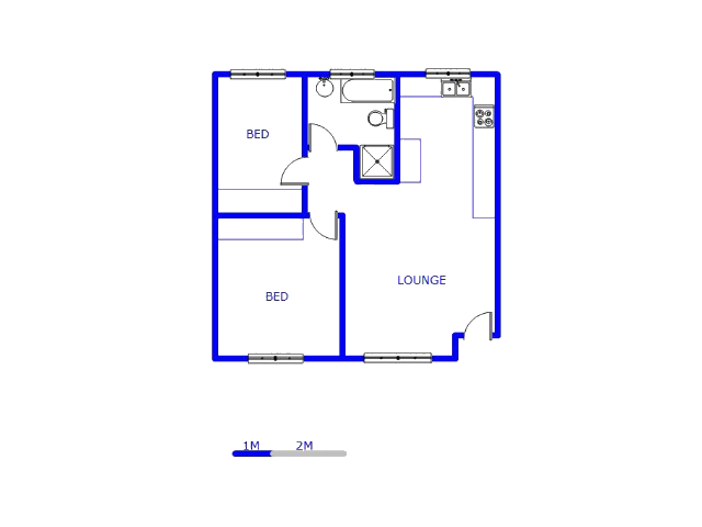 1st Floor - 61m2 of property for sale in Highveld