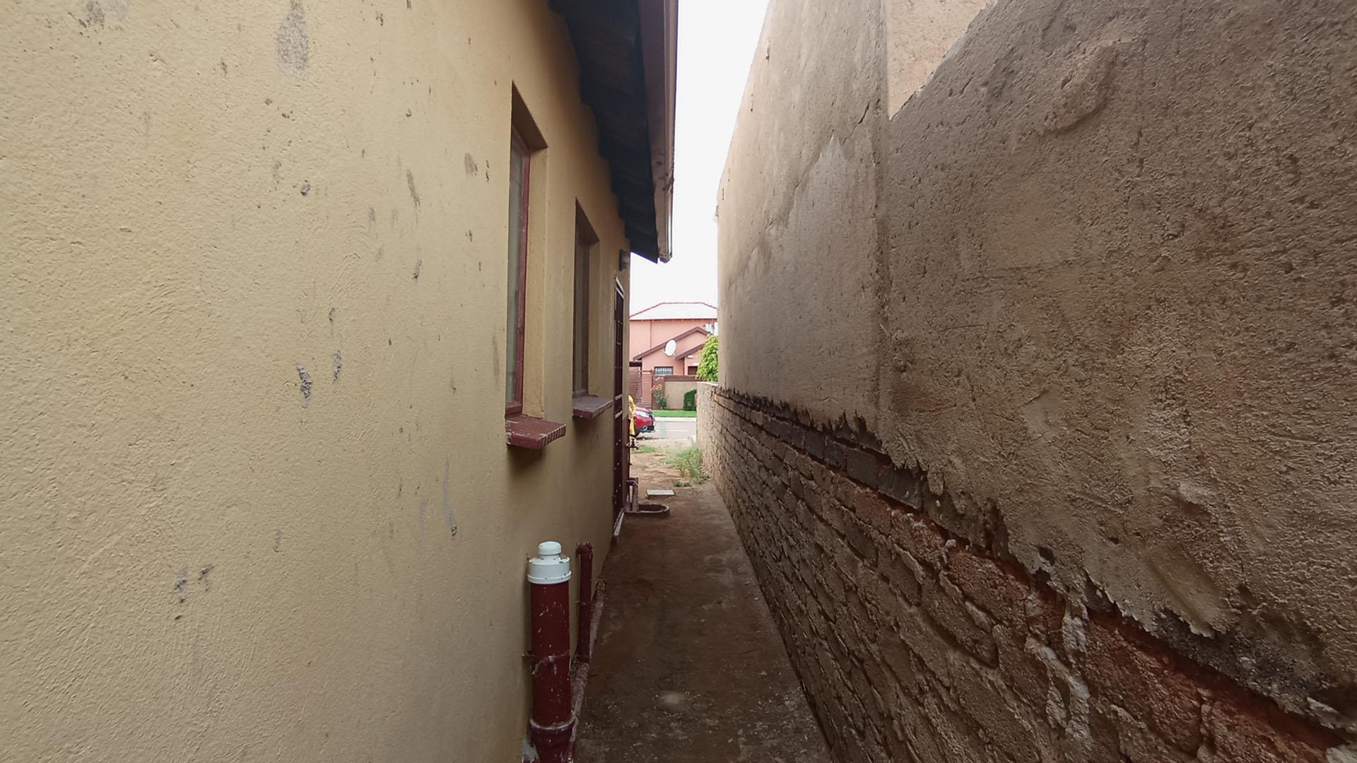 Backyard of property in Soshanguve East