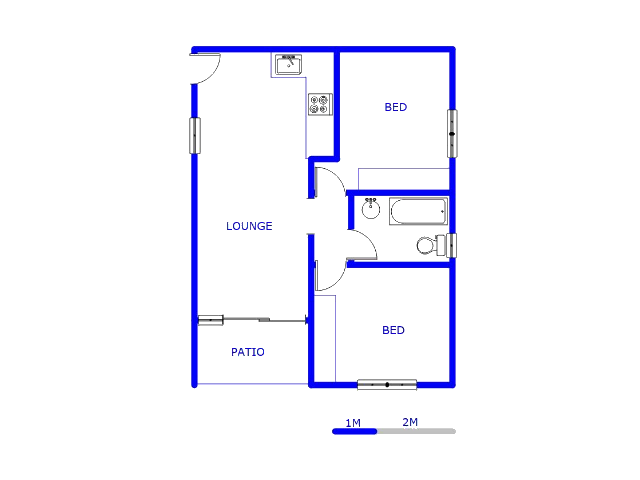 Ground Floor - 56m2 of property for sale in Brentwood Park