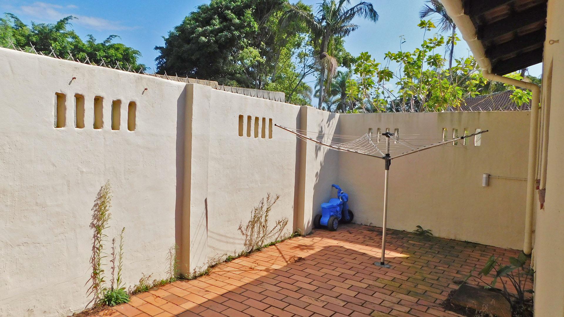 Backyard of property in Margate