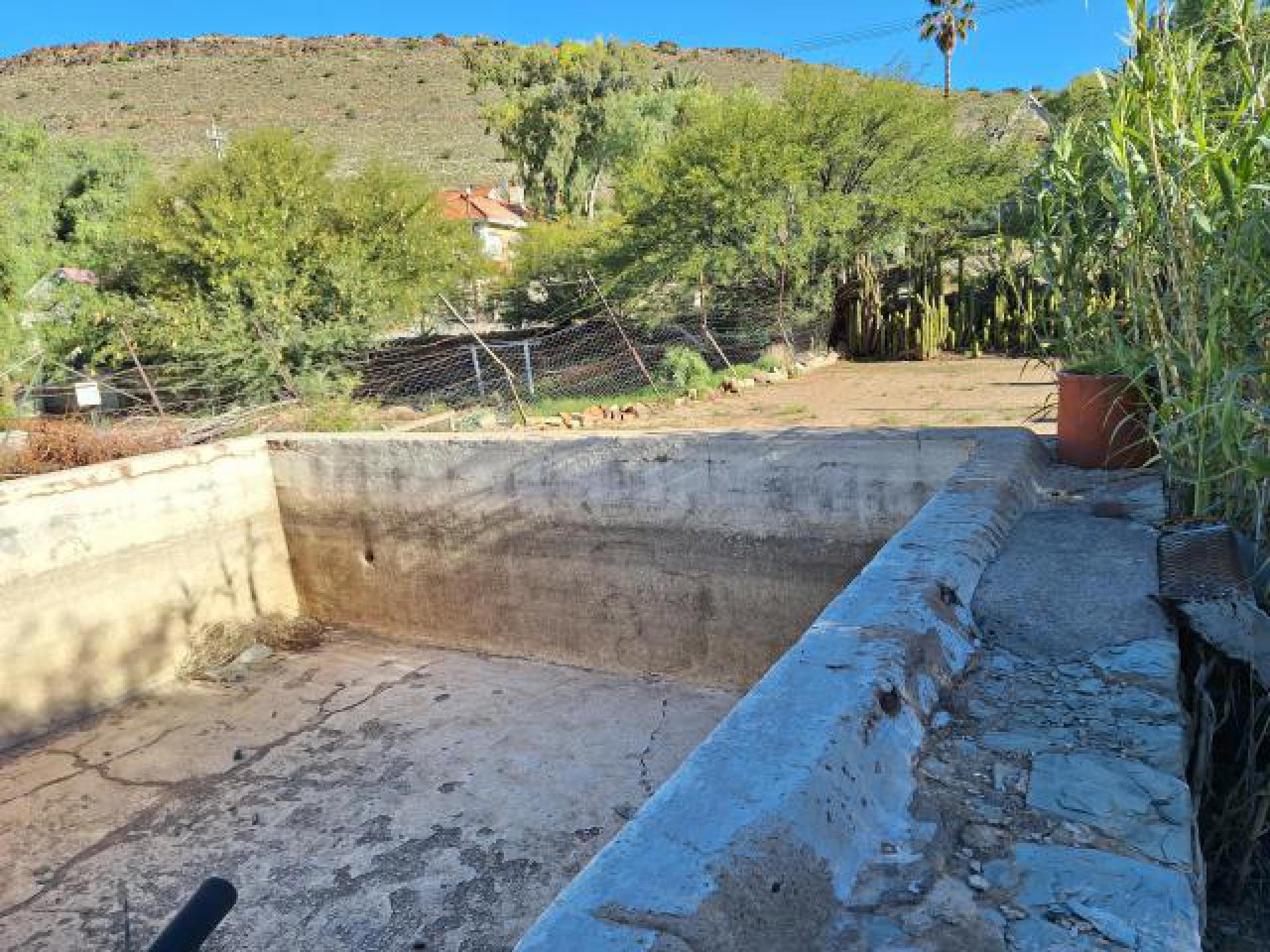 Backyard of property in Victoria West