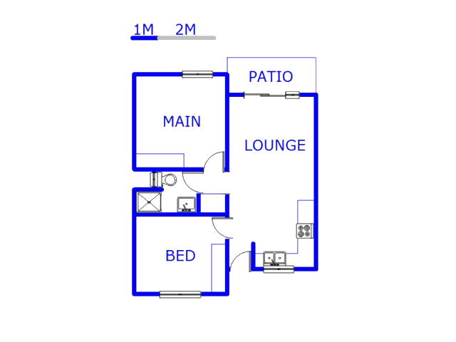 Floor plan of the property in Wild En Weide