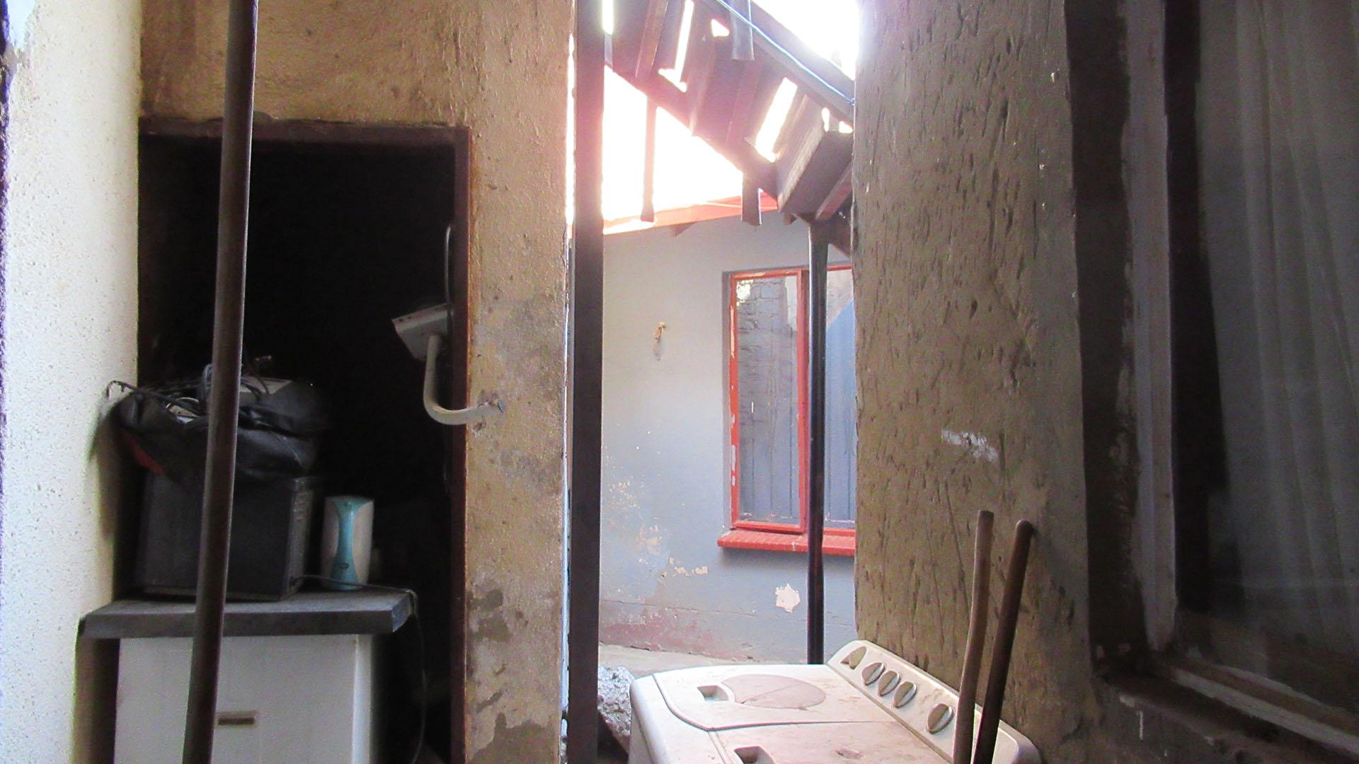 Backyard of property in Protea Glen