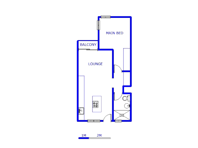 3rd Floor - 50m2 of property for sale in Edenburg - Jhb
