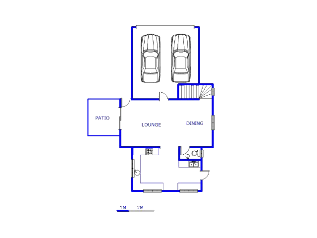 Floor plan of the property in Tyger Valley