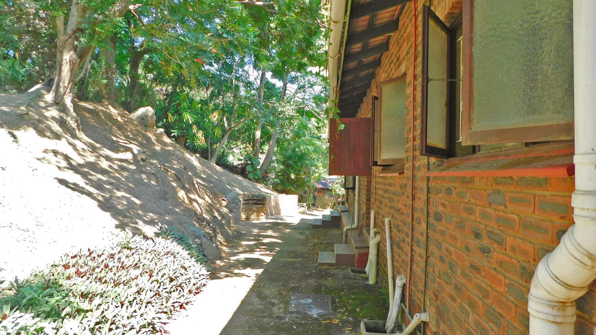 Backyard of property in Kingsburgh