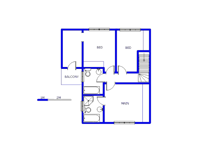 1st Floor - 70m2 of property for sale in Sonneveld