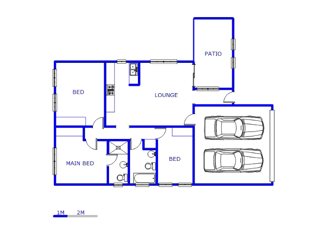 Floor plan of the property in Summerset