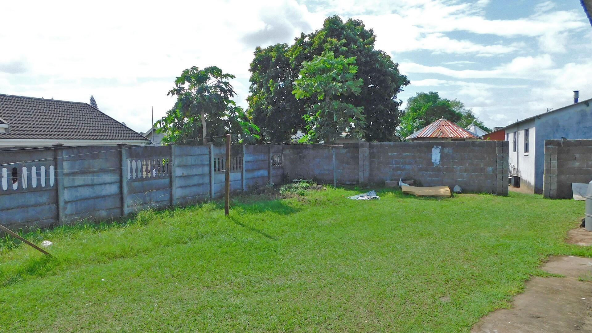 Backyard of property in Esikhawini