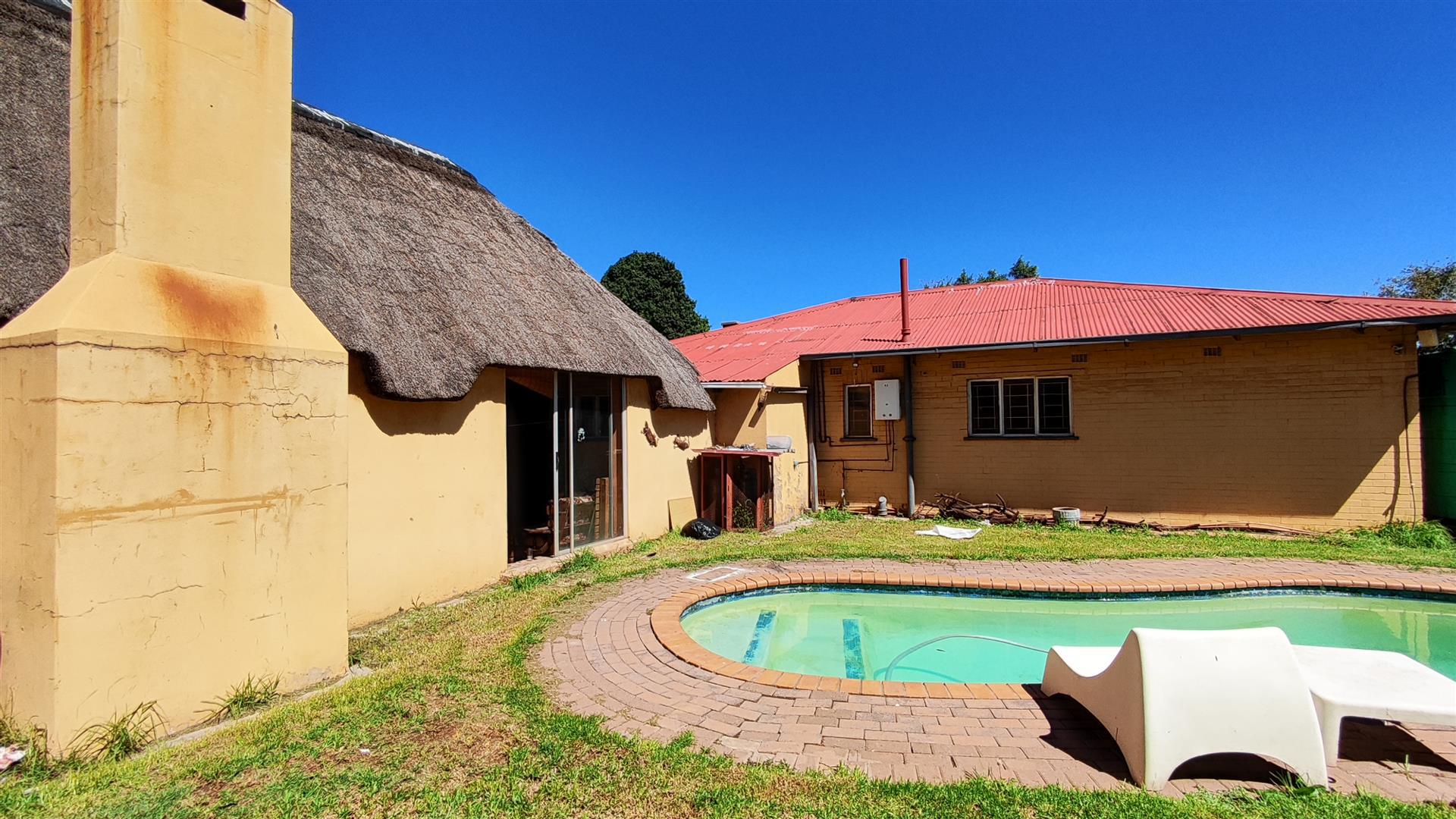 Backyard of property in Vanderbijlpark