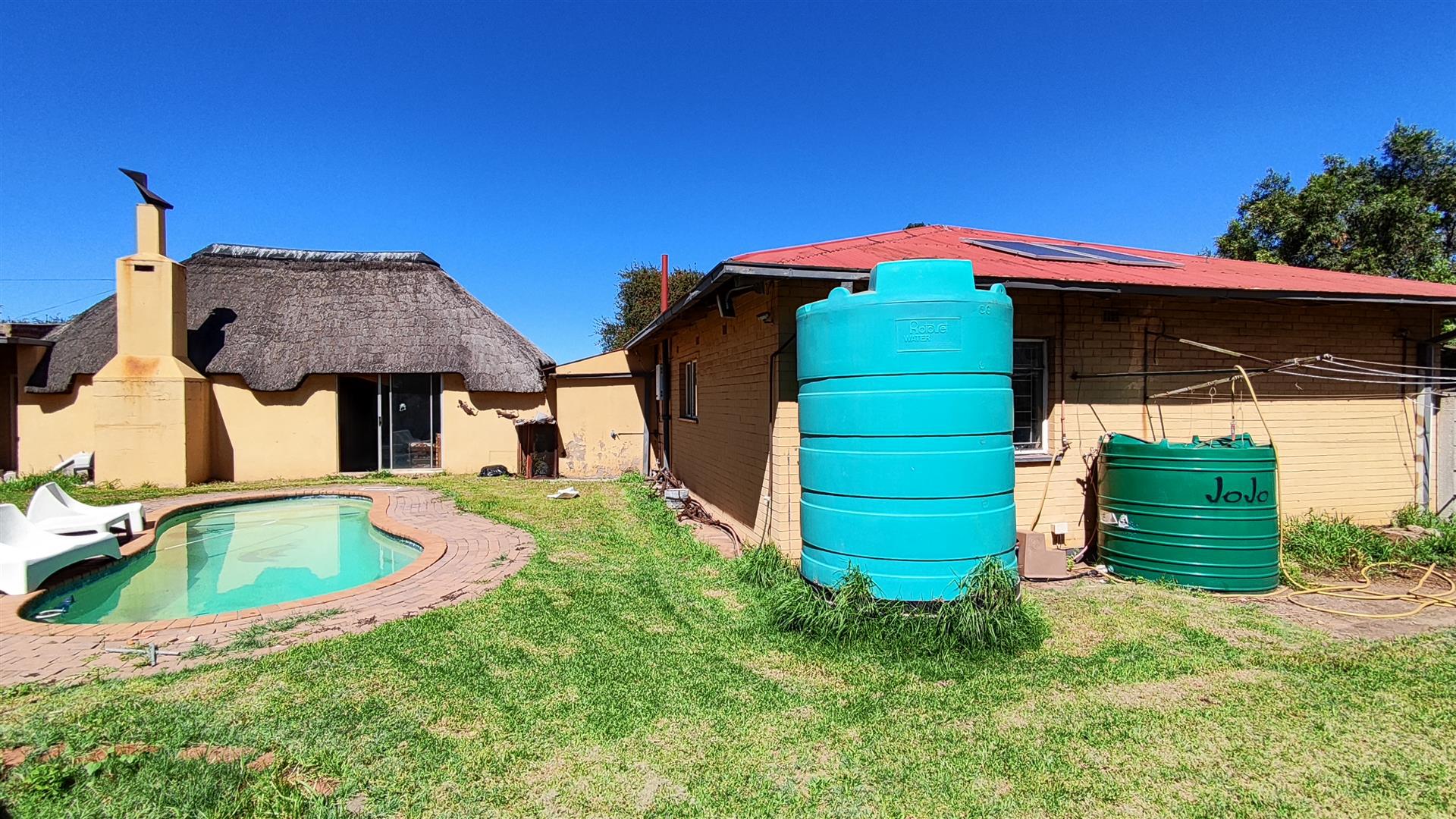 Backyard of property in Vanderbijlpark