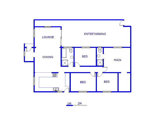 Ground Floor - 177m2 of property for sale in Belgravia