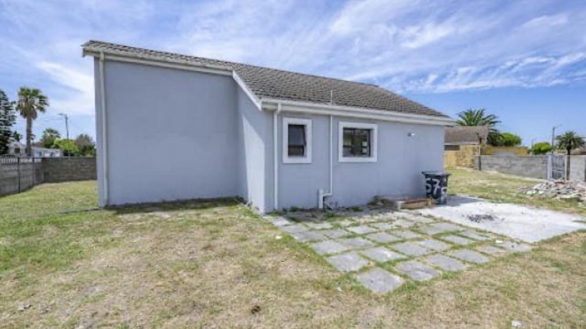 Backyard of property in Montana