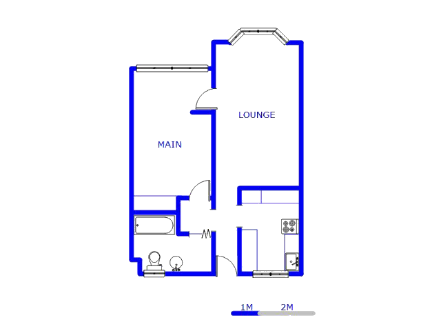 1st Floor - 56m2 of property for sale in Horison View