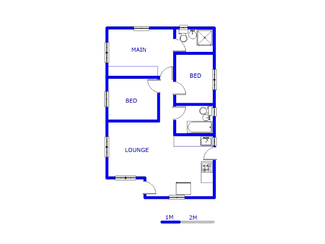 Ground Floor - 59m2 of property for sale in Protea Glen