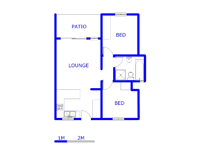 Floor plan of the property in Sagewood