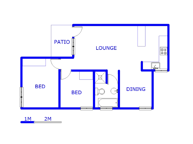 Ground Floor - 66m2 of property for sale in Groblerpark