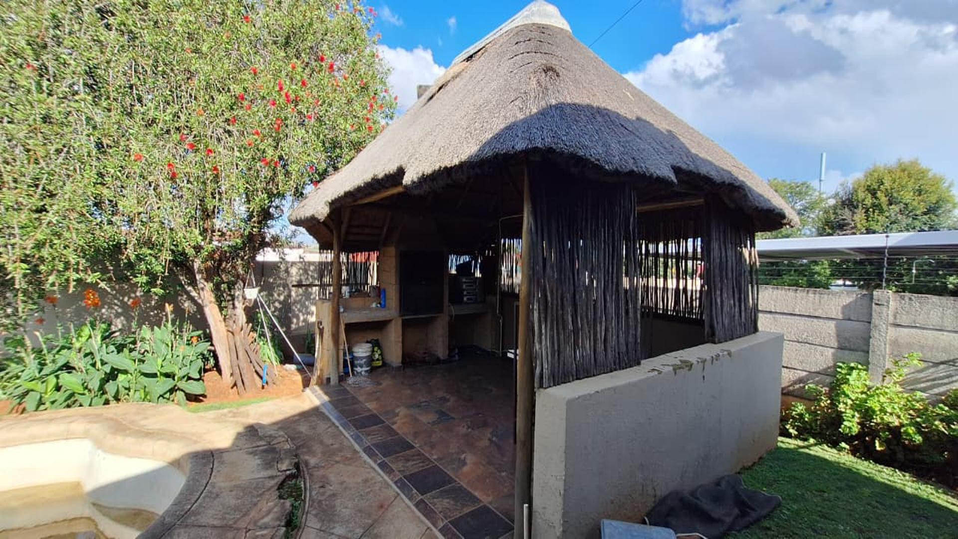 Braai Area of property in Witpoortjie