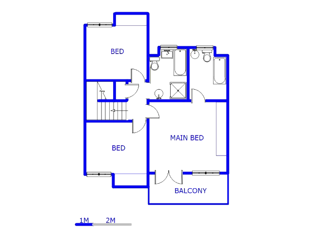 1st Floor - 76m2 of property for sale in Robindale