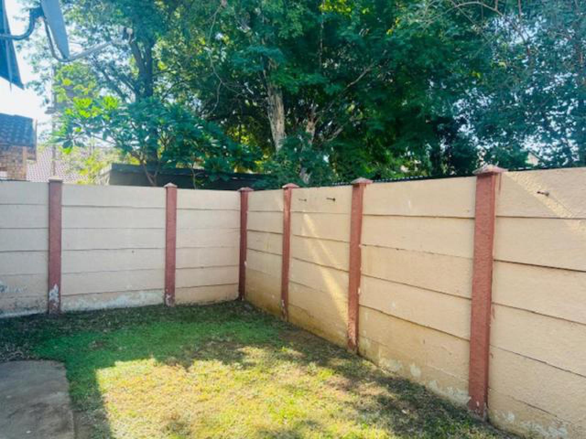 Backyard of property in Rustenburg
