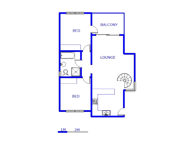 1st Floor - 84m2 of property for sale in Northwold