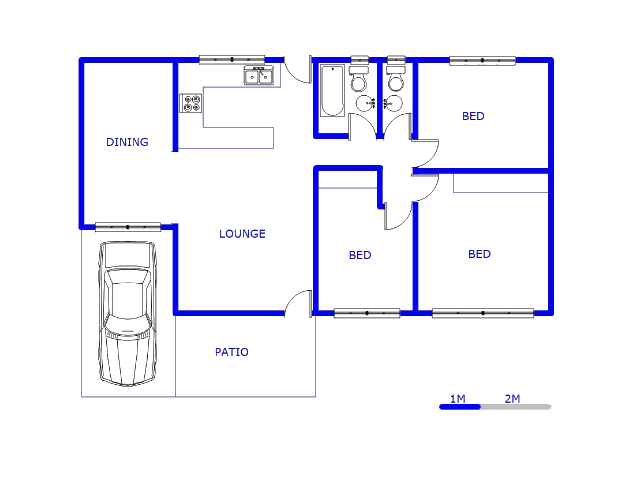 Ground Floor - 108m2 of property for sale in Mindalore