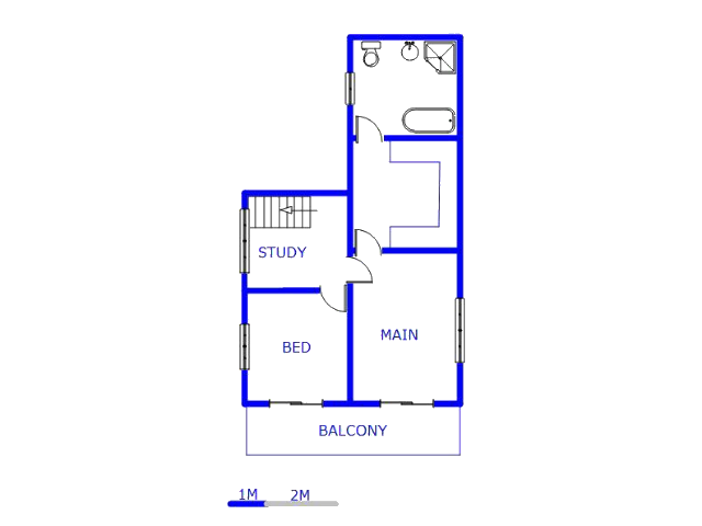 1st Floor - 53m2 of property for sale in Boksburg