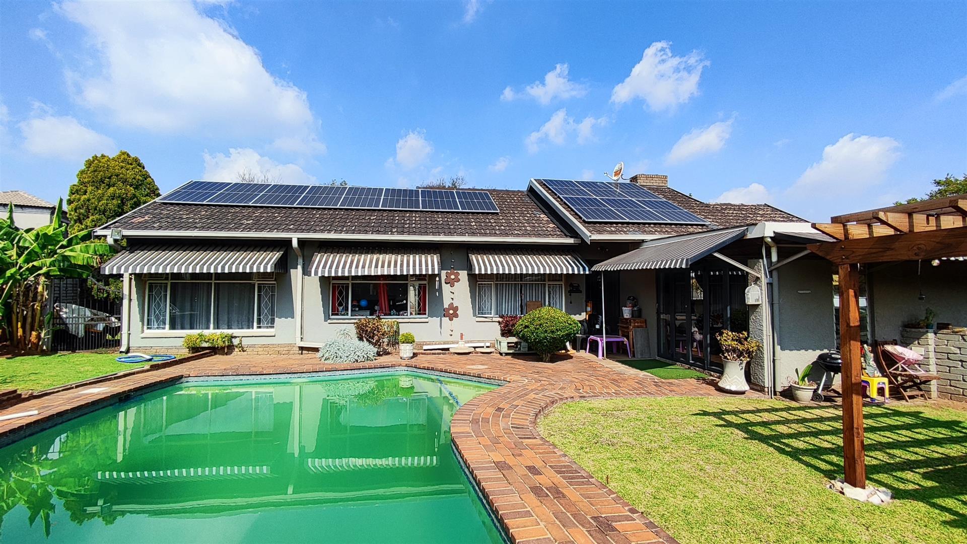 Backyard of property in Boksburg