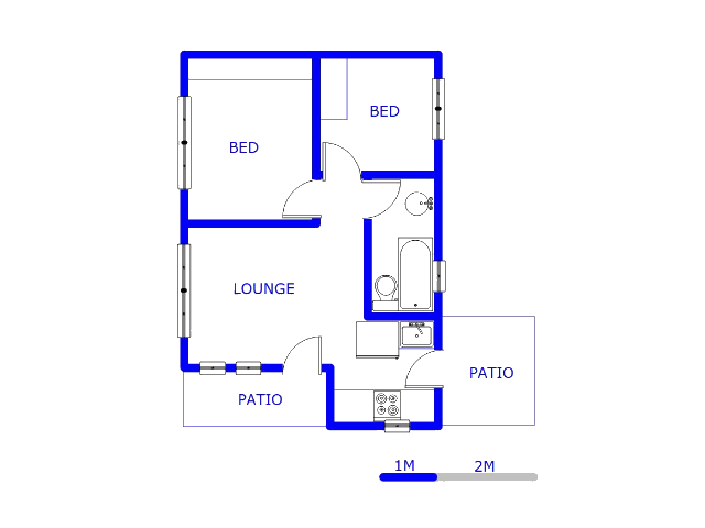 Ground Floor - 41m2 of property for sale in Mohlakeng