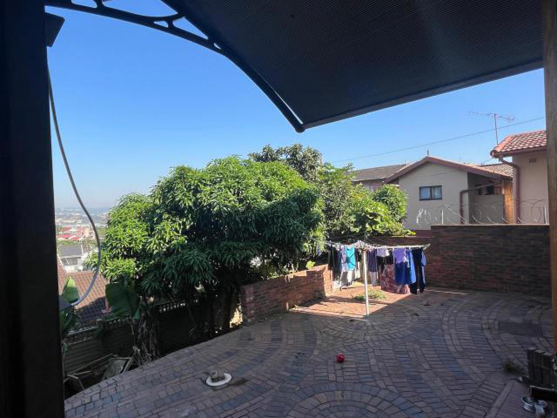 Backyard of property in Effingham Heights