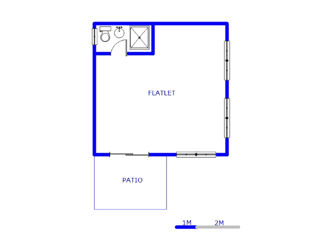 Ground Floor - 47m2 of property for sale in Bassonia