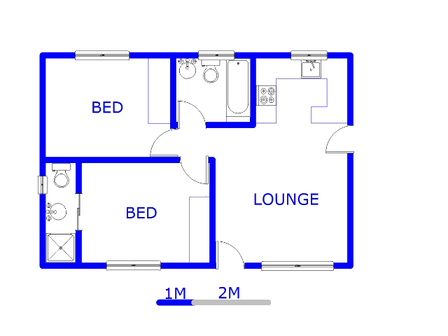 Ground Floor - 53m2 of property for sale in Dawn Park